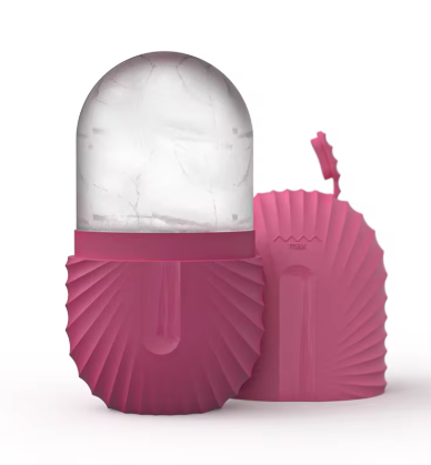 Silicone Ice Facial Roller Beauty Lifting Face Massager Contouring Eye Roller Facial Treatment Reduce Acne Skin Care Tool